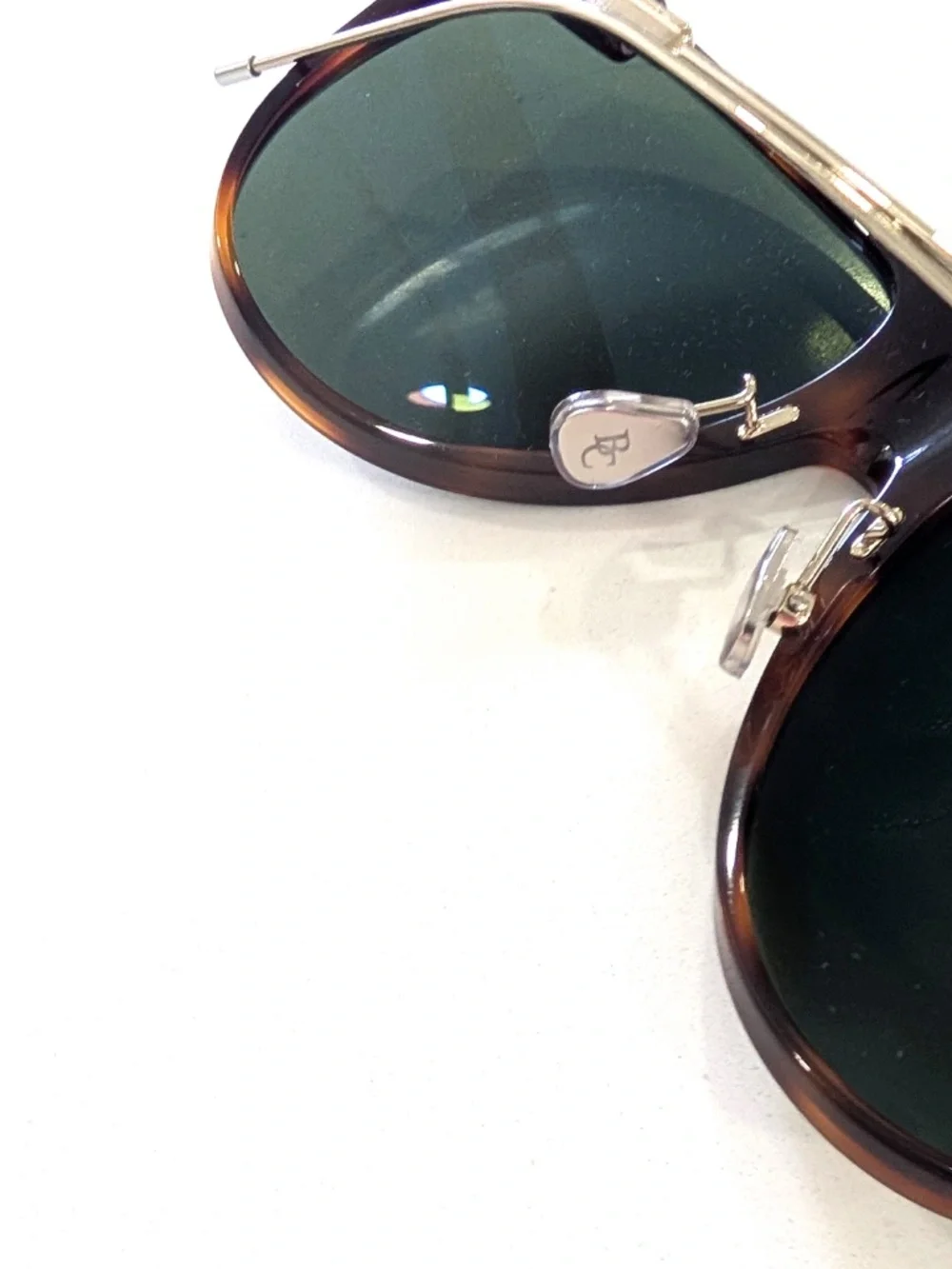 NWT Brunello Cucinelli Pilot Sunglasses Havana Classic Dark Green Polarized $930